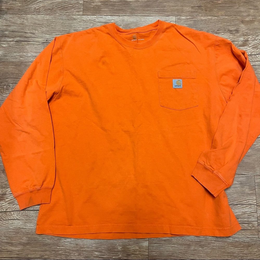 Orange Carhartt Longsleeve 🍊